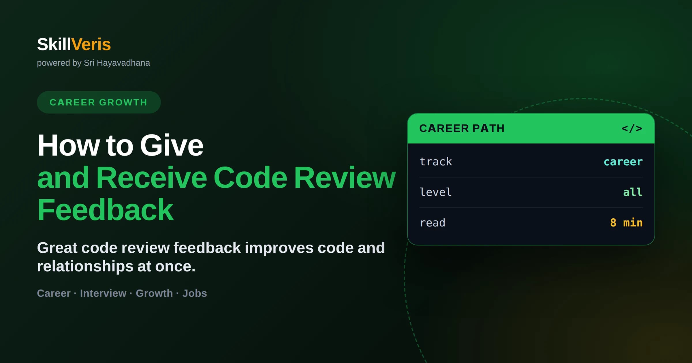 How to Give and Receive Code Review Feedback