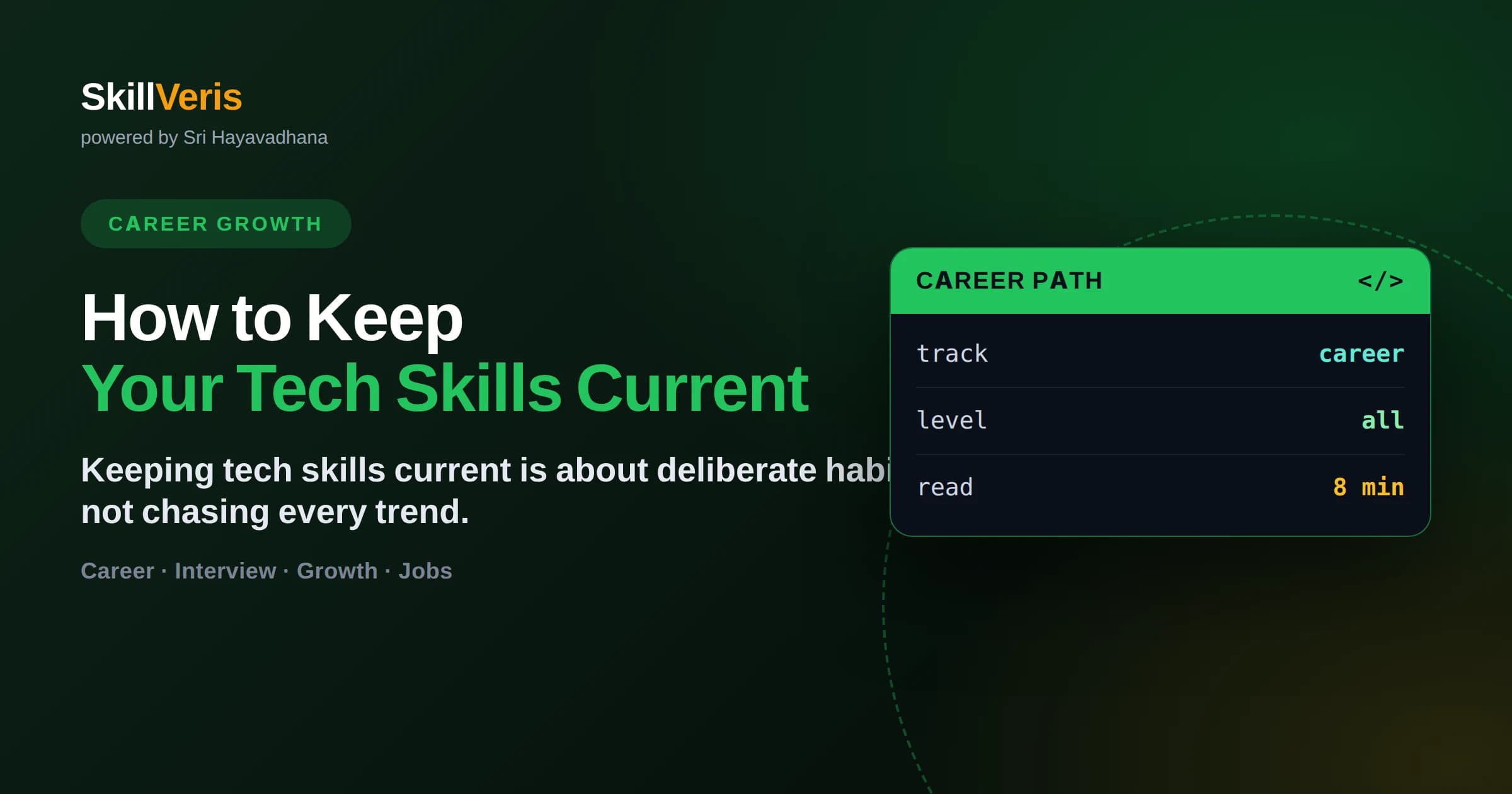 How to Keep Your Tech Skills Current