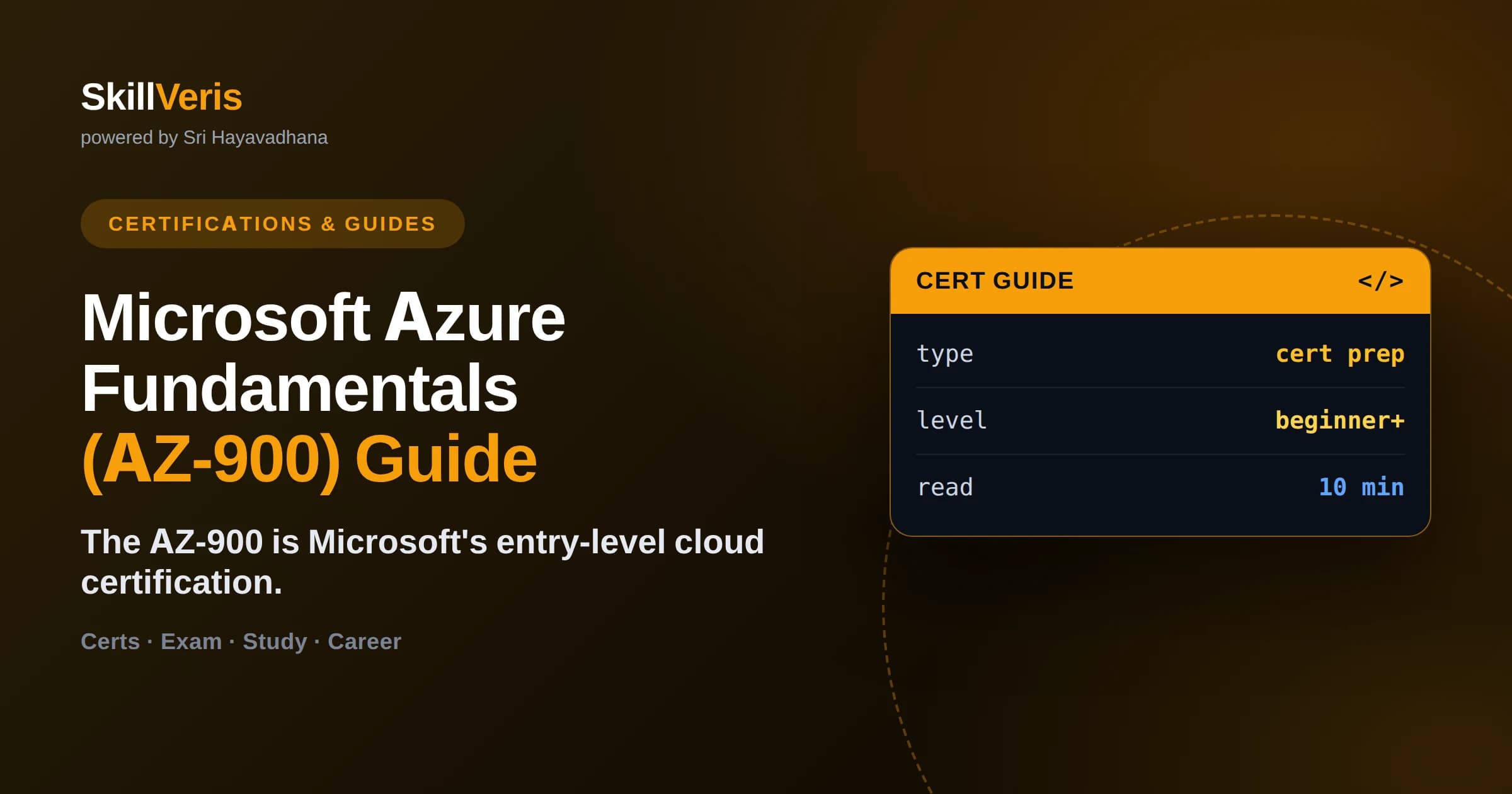 Microsoft Azure Fundamentals (AZ-900) Guide