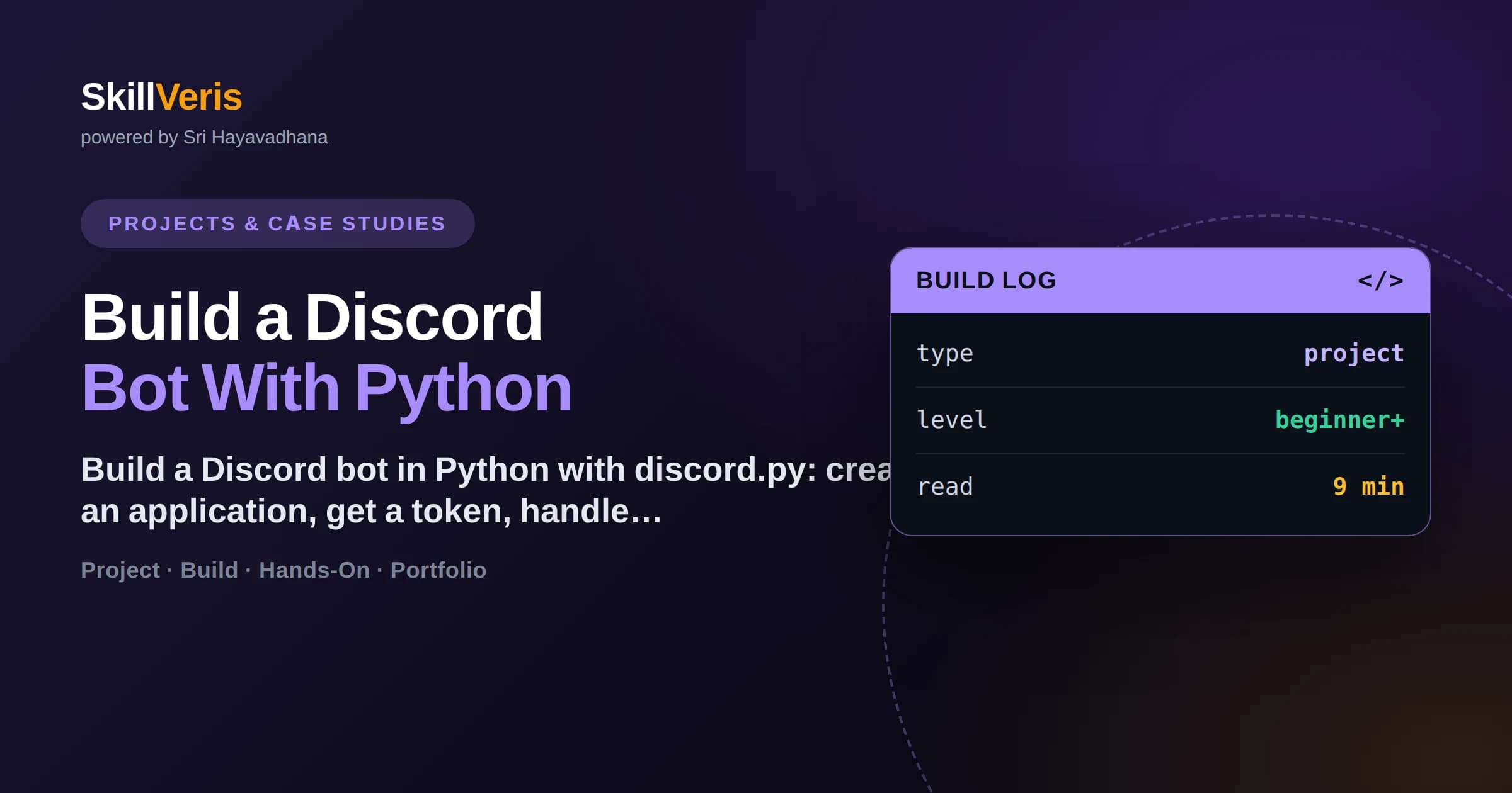 Build a Discord Bot With Python