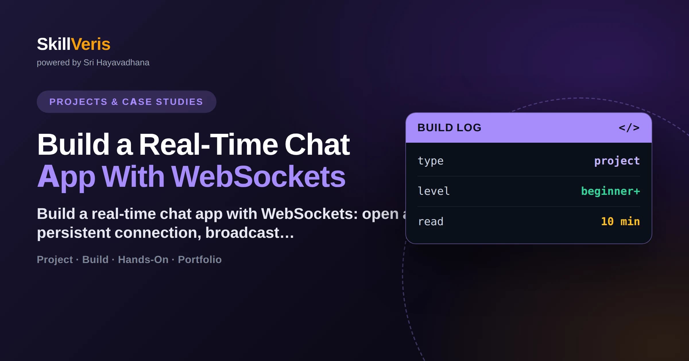 Build a Real-Time Chat App With WebSockets