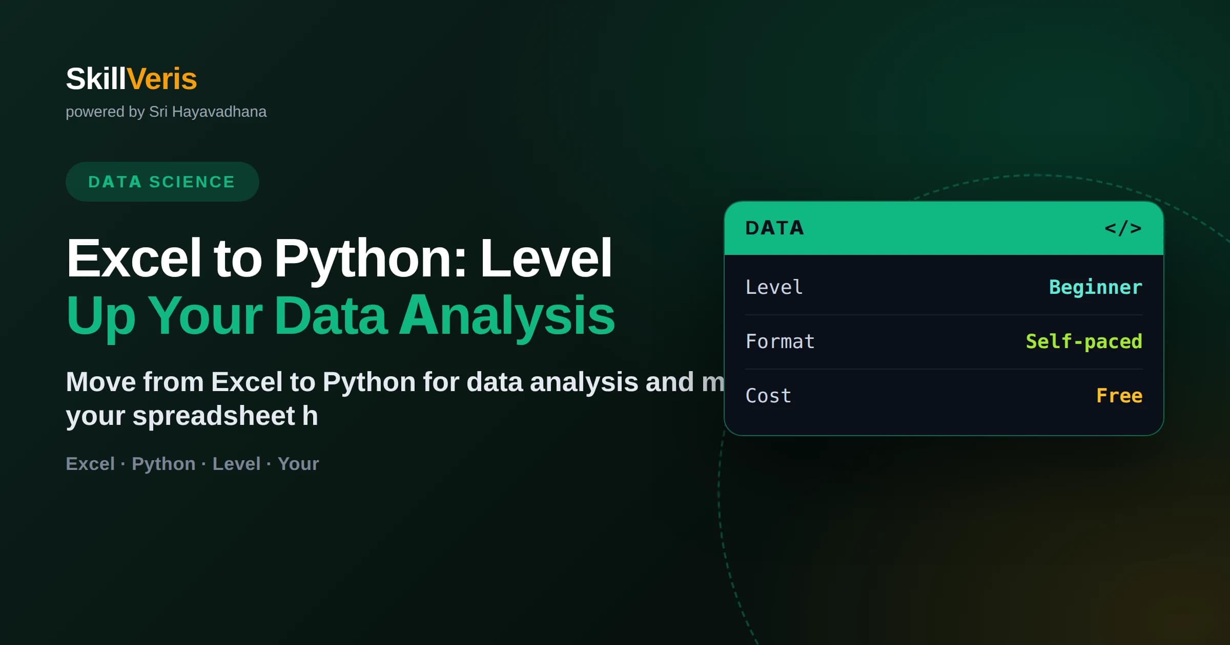 Excel to Python: Level Up Your Data Analysis