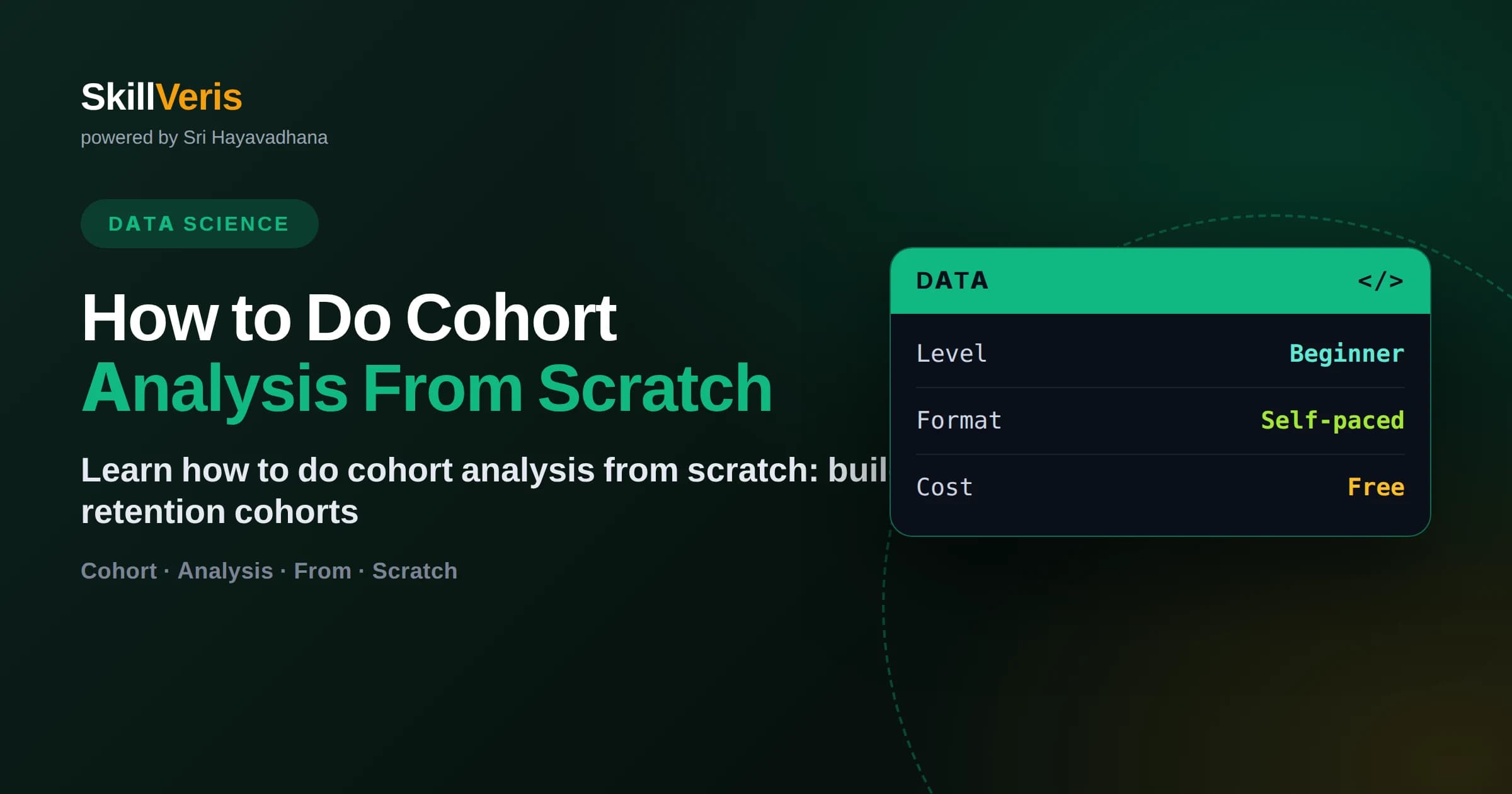 How to Do Cohort Analysis From Scratch