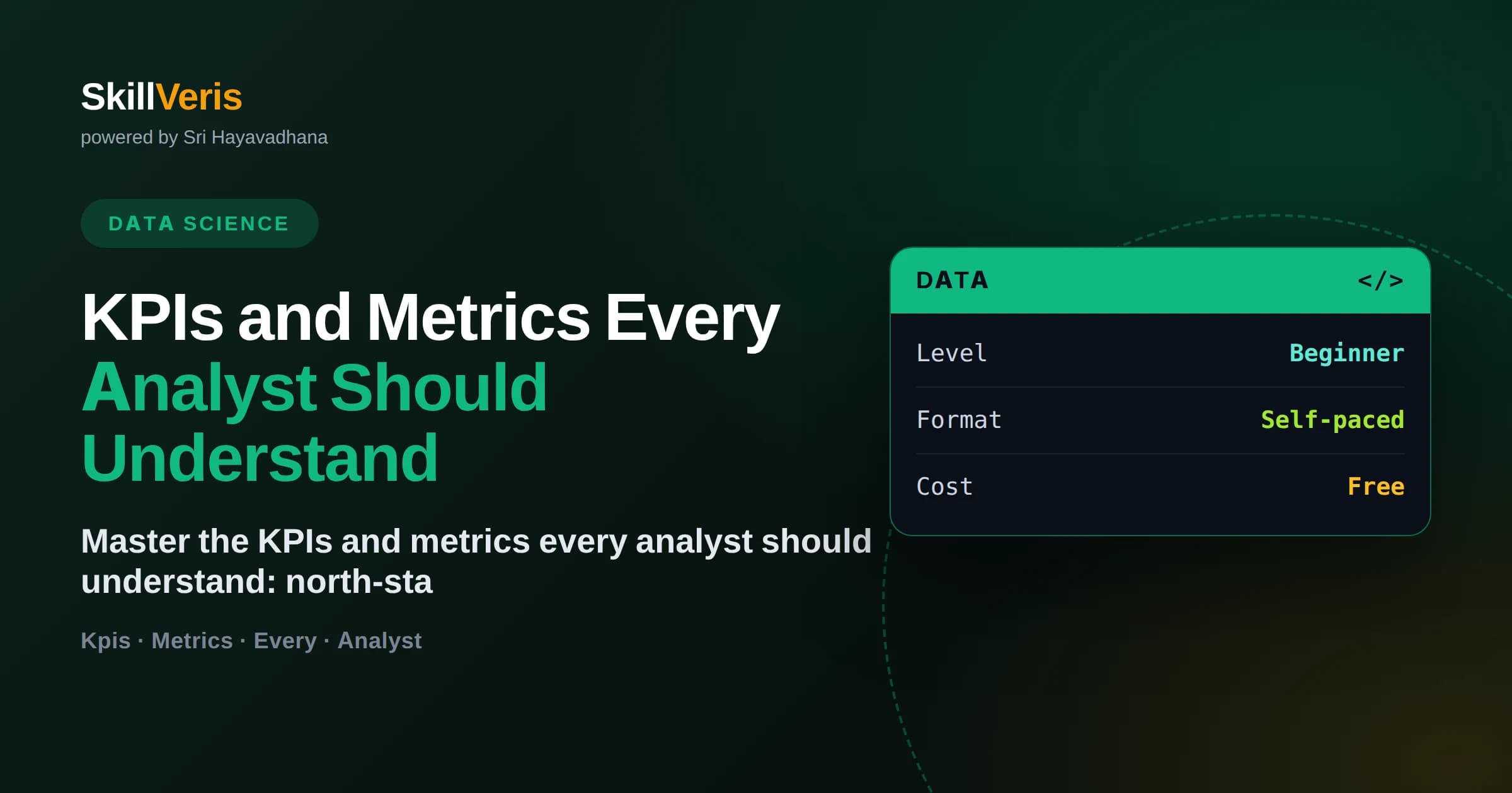 KPIs and Metrics Every Analyst Should Understand