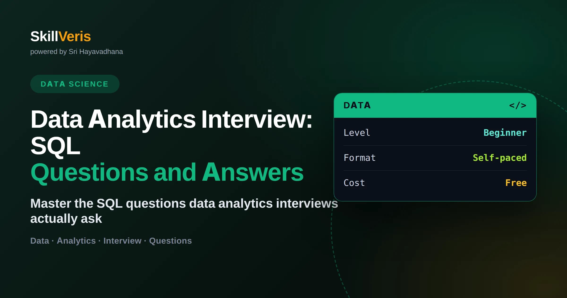 Data Analytics Interview: SQL Questions and Answers