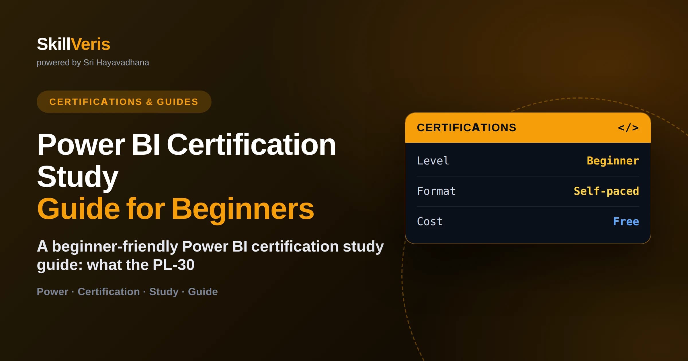 Power BI Certification Study Guide for Beginners