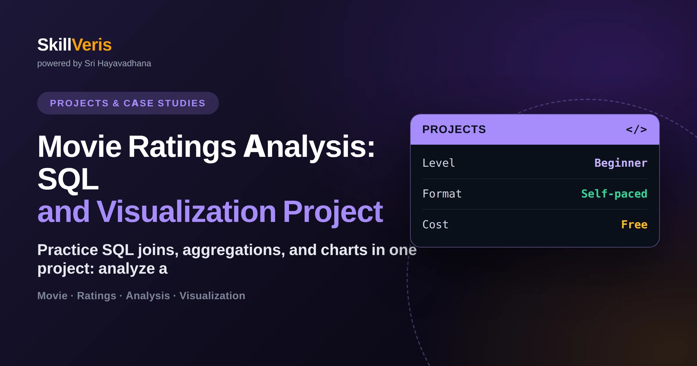 Movie Ratings Analysis: SQL and Visualization Project