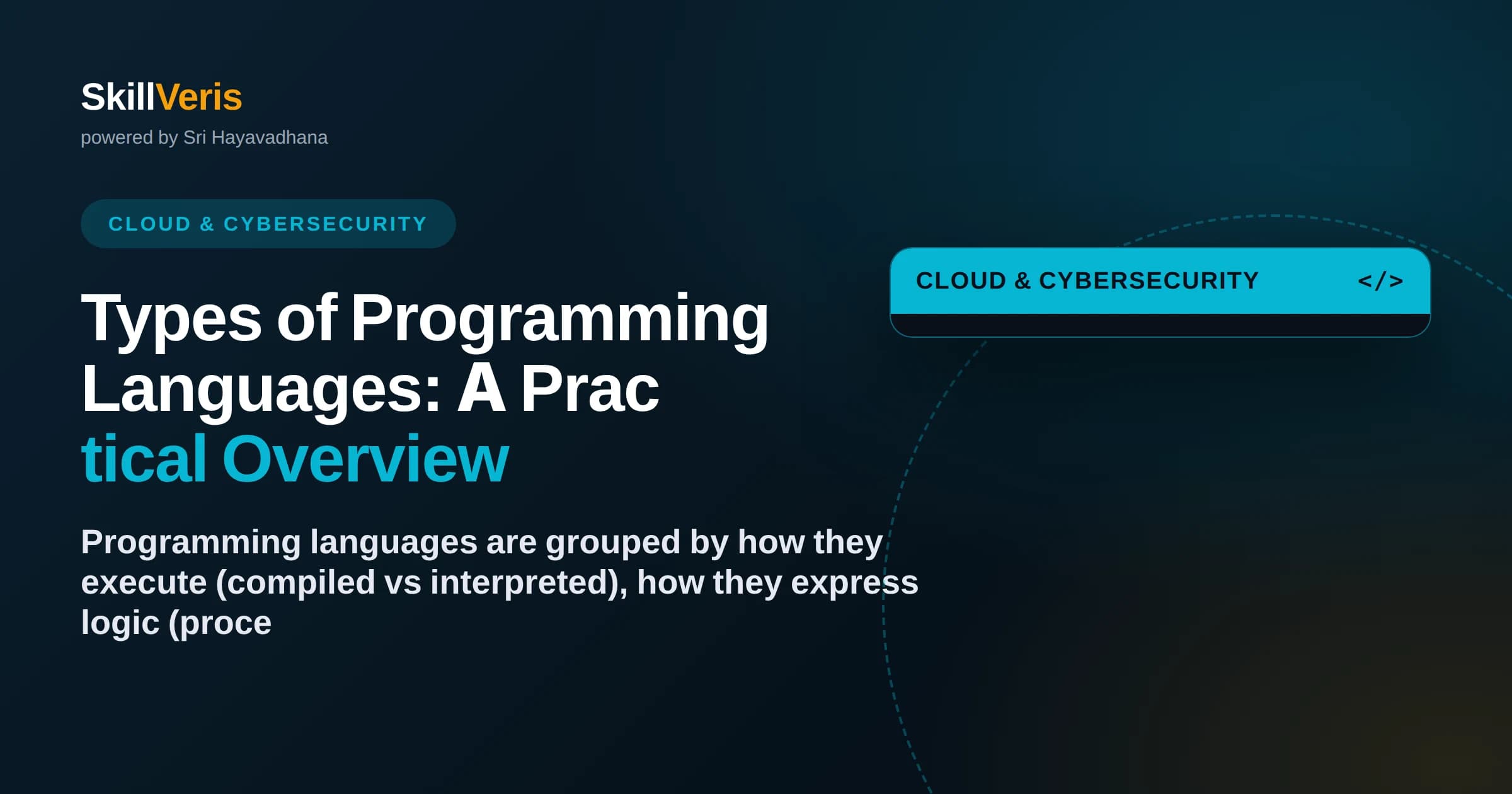 Types of Programming Languages: A Practical Overview