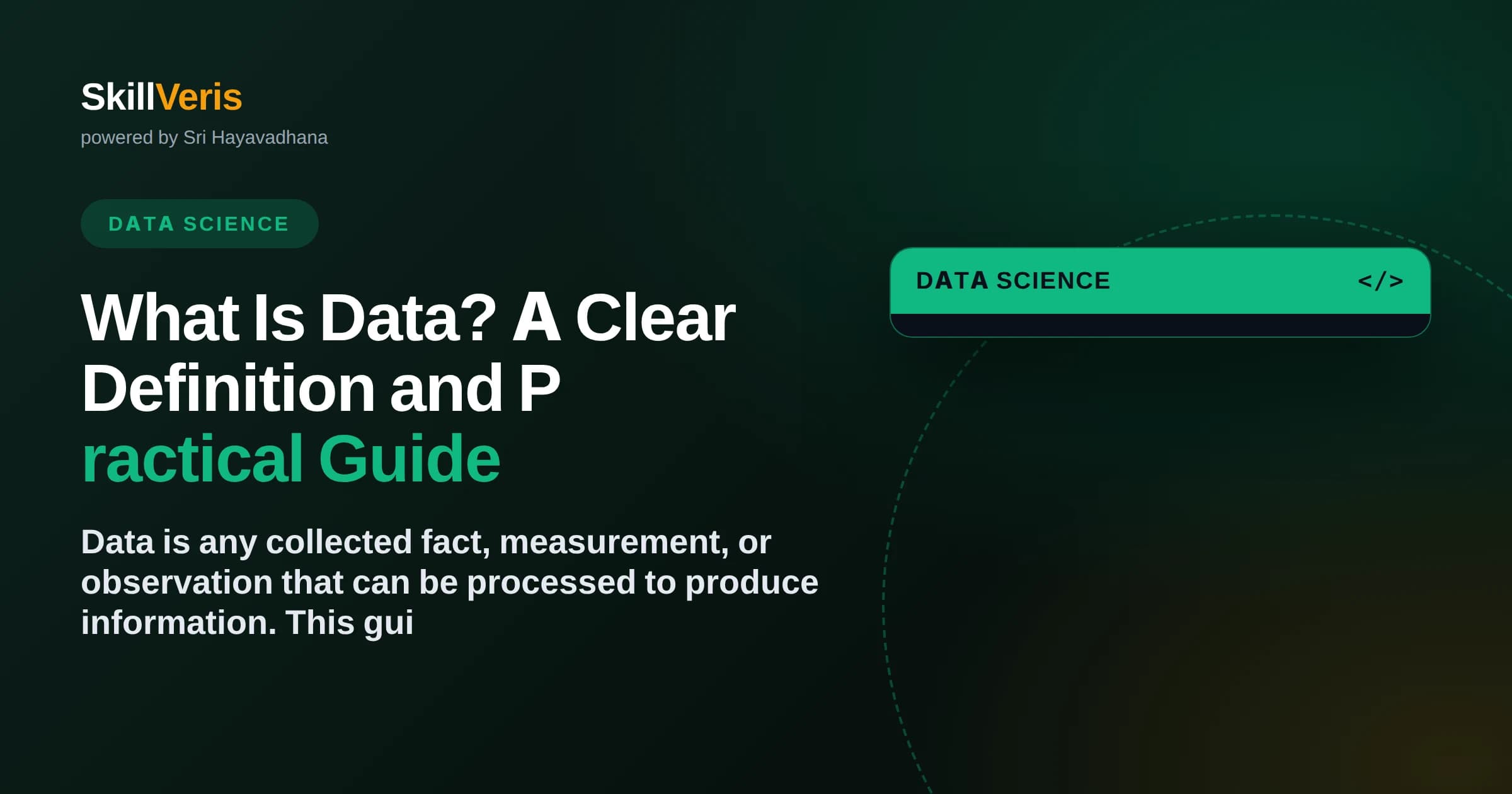 What Is Data? A Clear Definition and Practical Guide