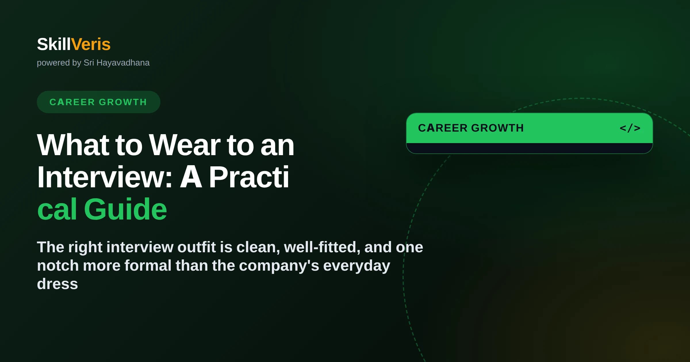 What to Wear to an Interview: A Practical Guide