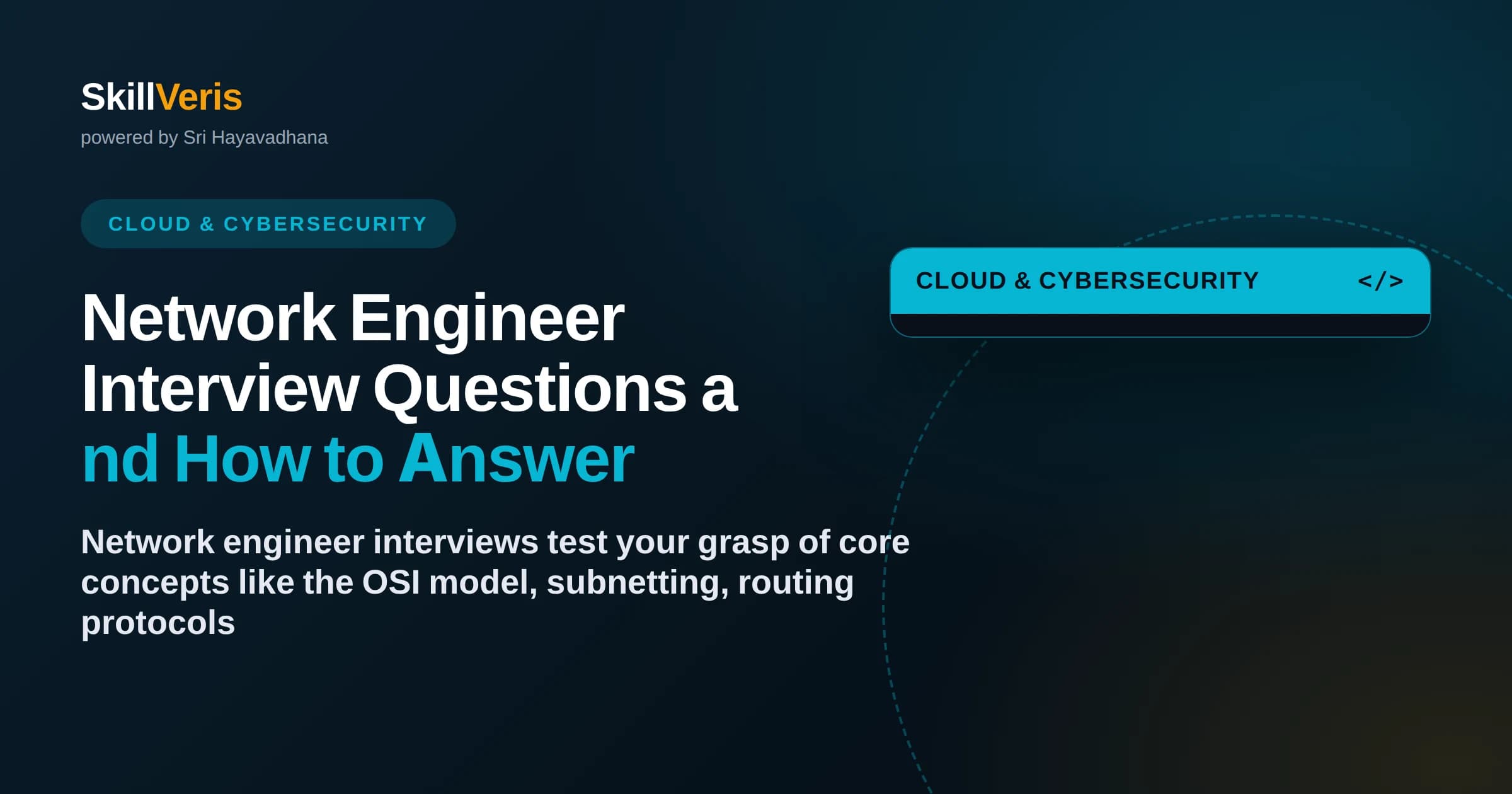Network Engineer Interview Questions and How to Answer