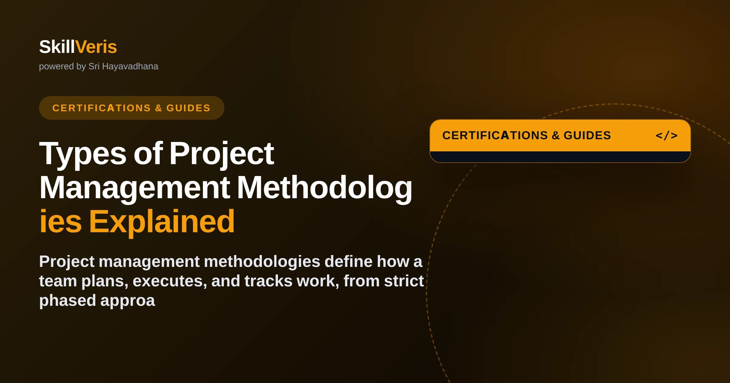 Types of Project Management Methodologies Explained