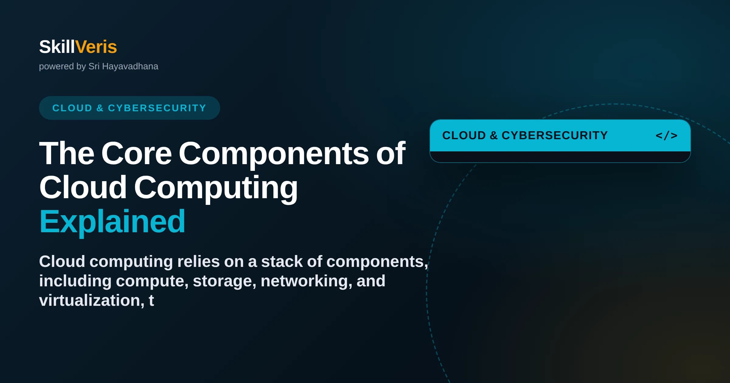 The Core Components of Cloud Computing Explained