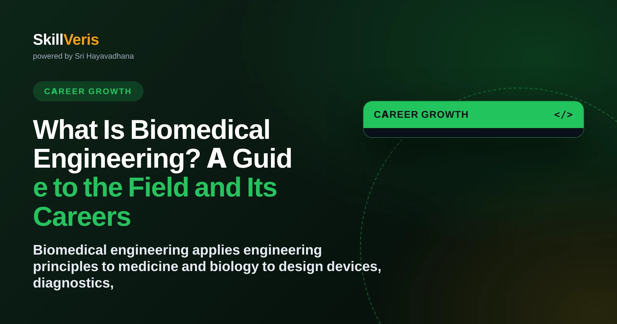 What Is Biomedical Engineering? A Guide to the Field and Its Careers