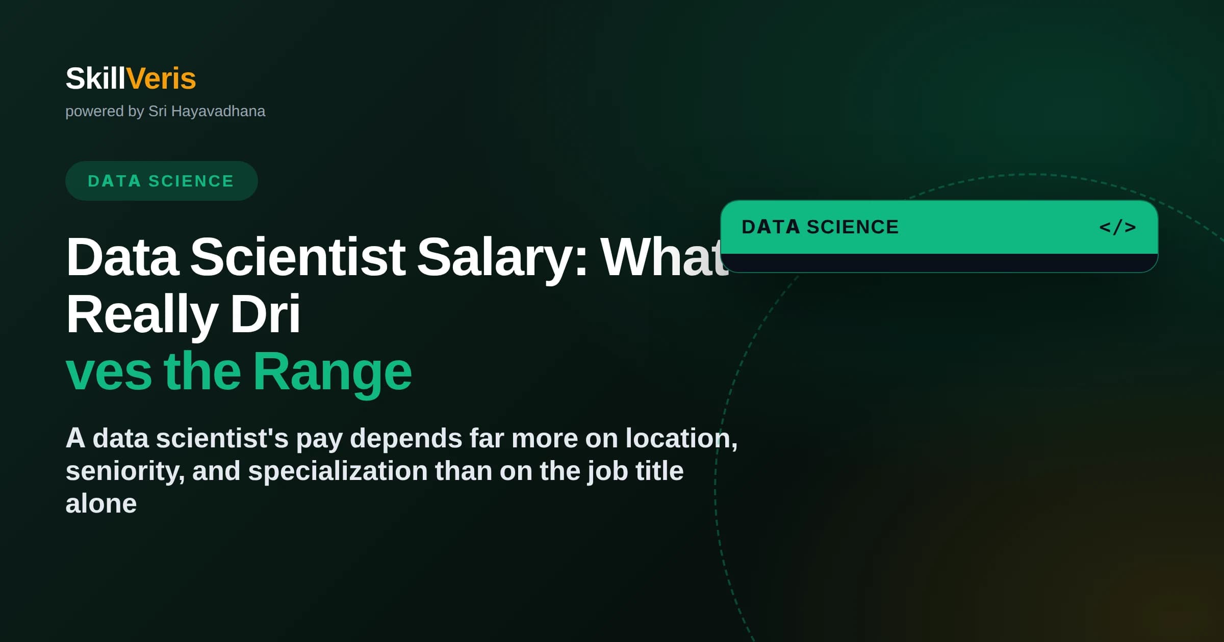 Data Scientist Salary: What Really Drives the Range