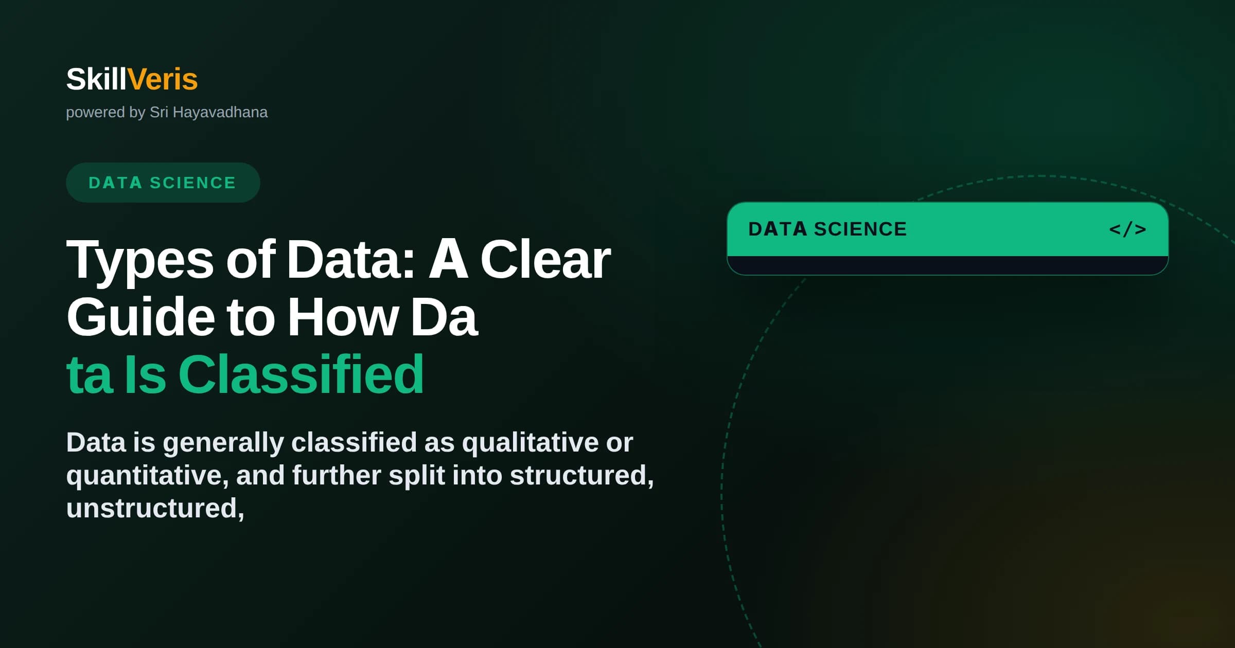 Types of Data: A Clear Guide to How Data Is Classified