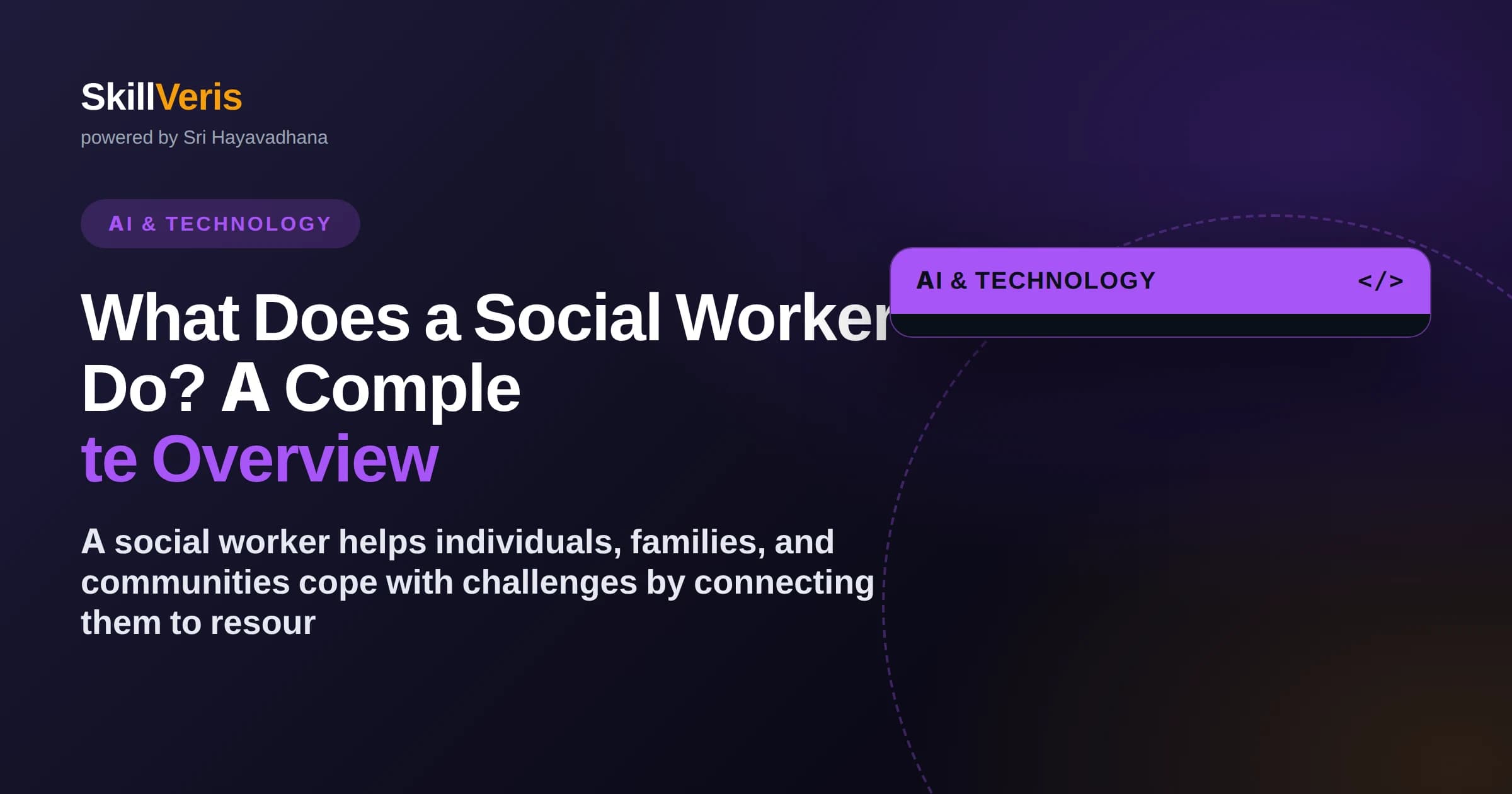 What Does a Social Worker Do? A Complete Overview