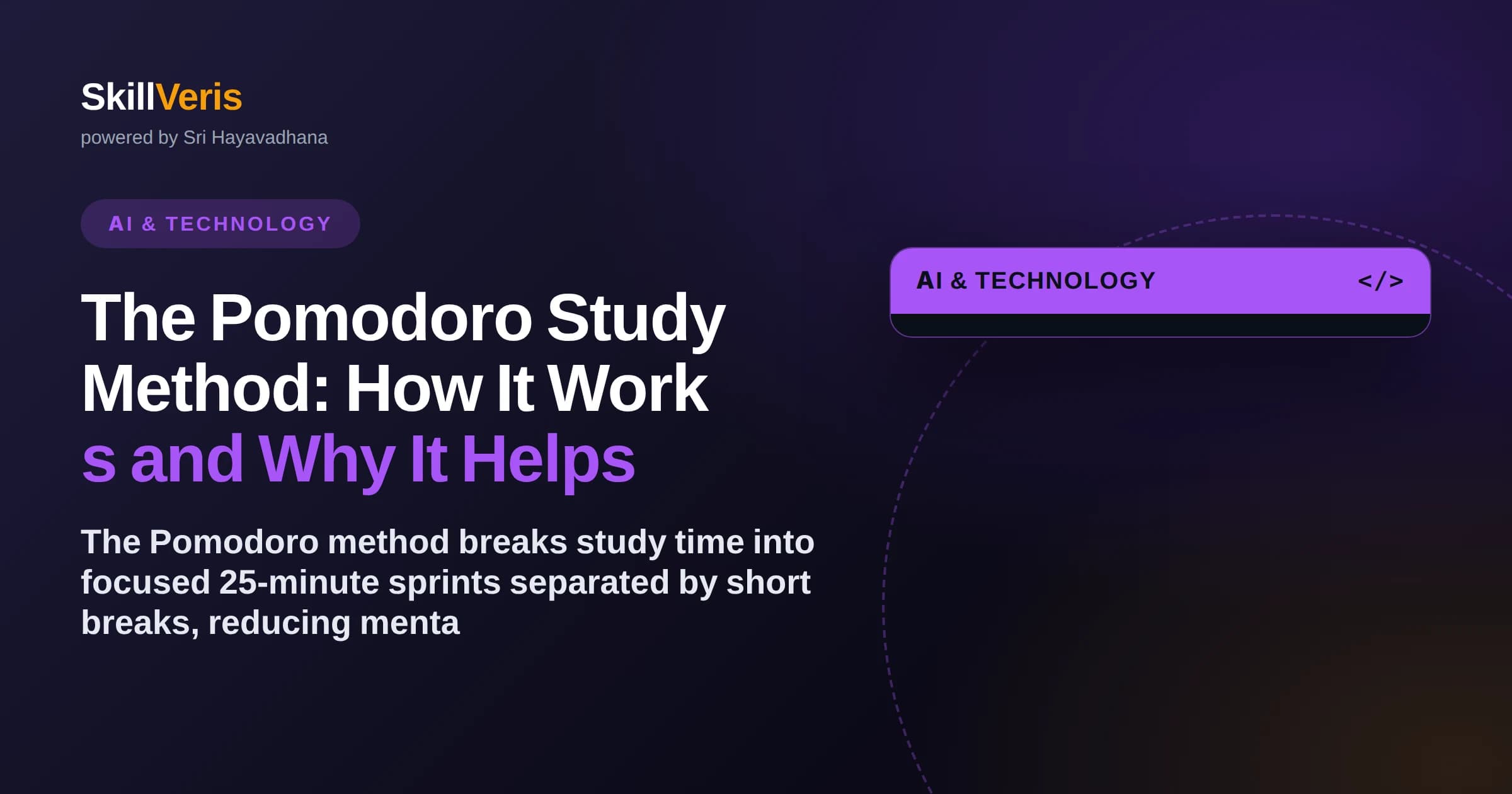 The Pomodoro Study Method: How It Works and Why It Helps