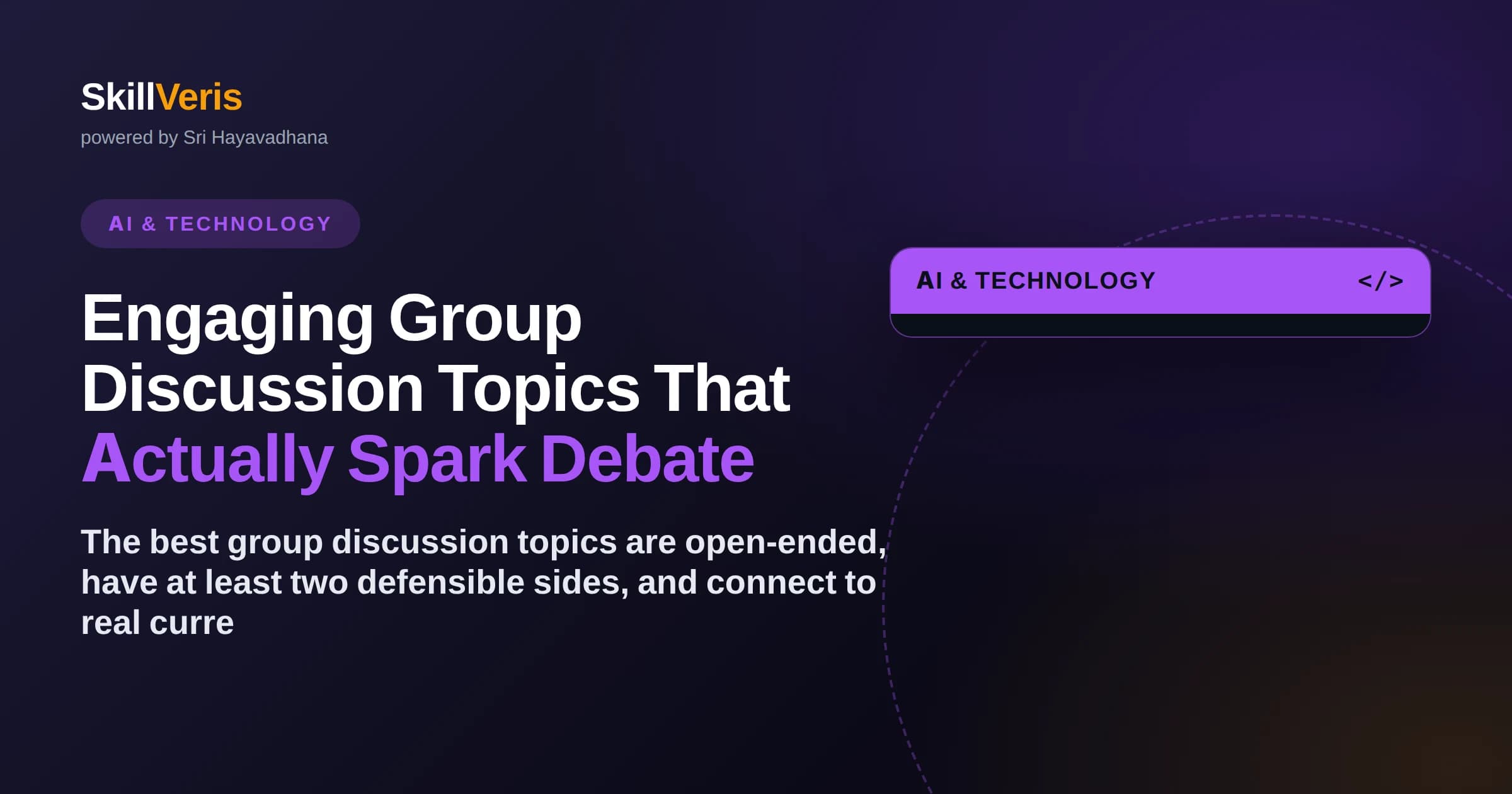 Engaging Group Discussion Topics That Actually Spark Debate