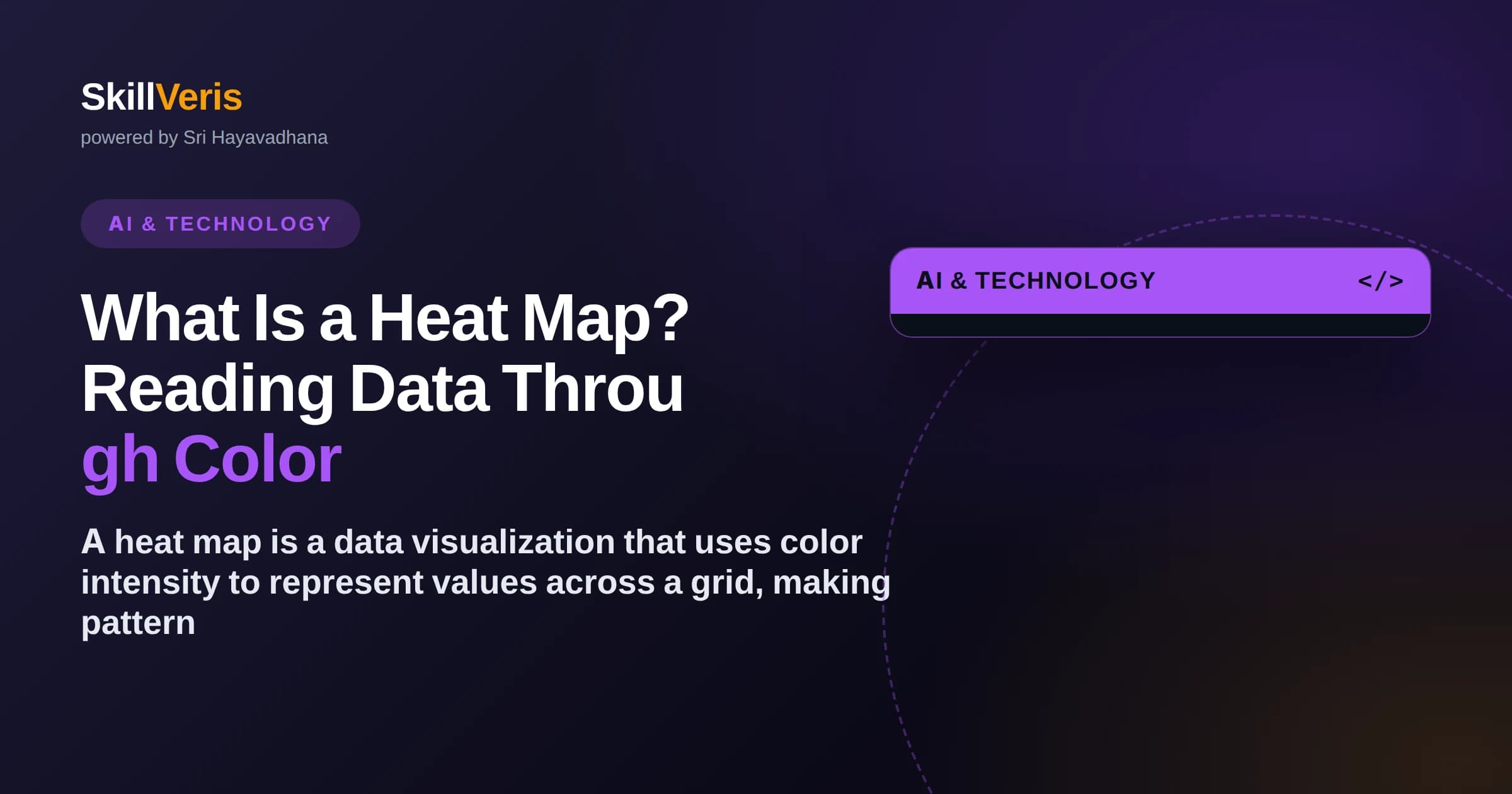 What Is a Heat Map? Reading Data Through Color