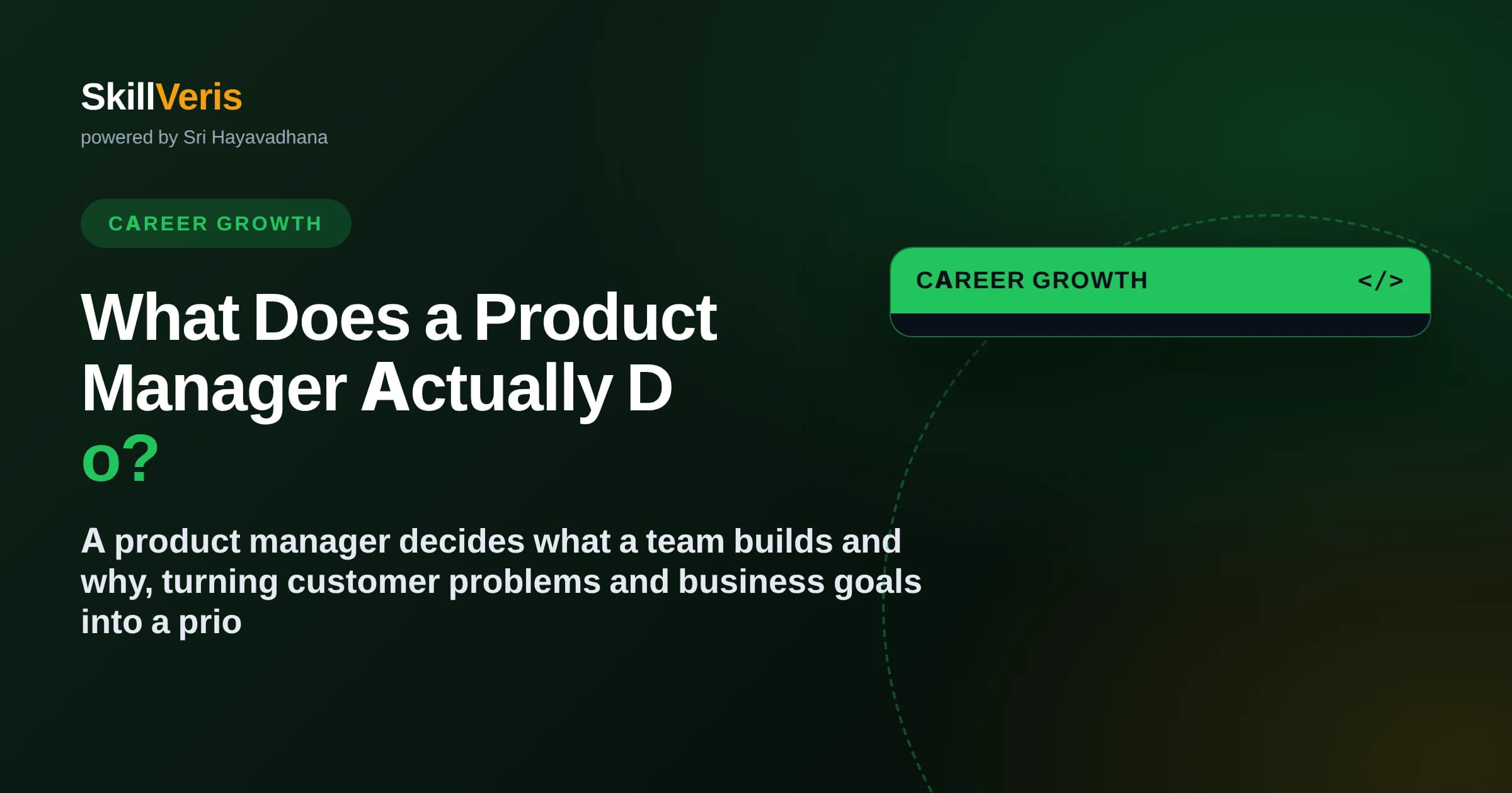 What Does a Product Manager Actually Do?