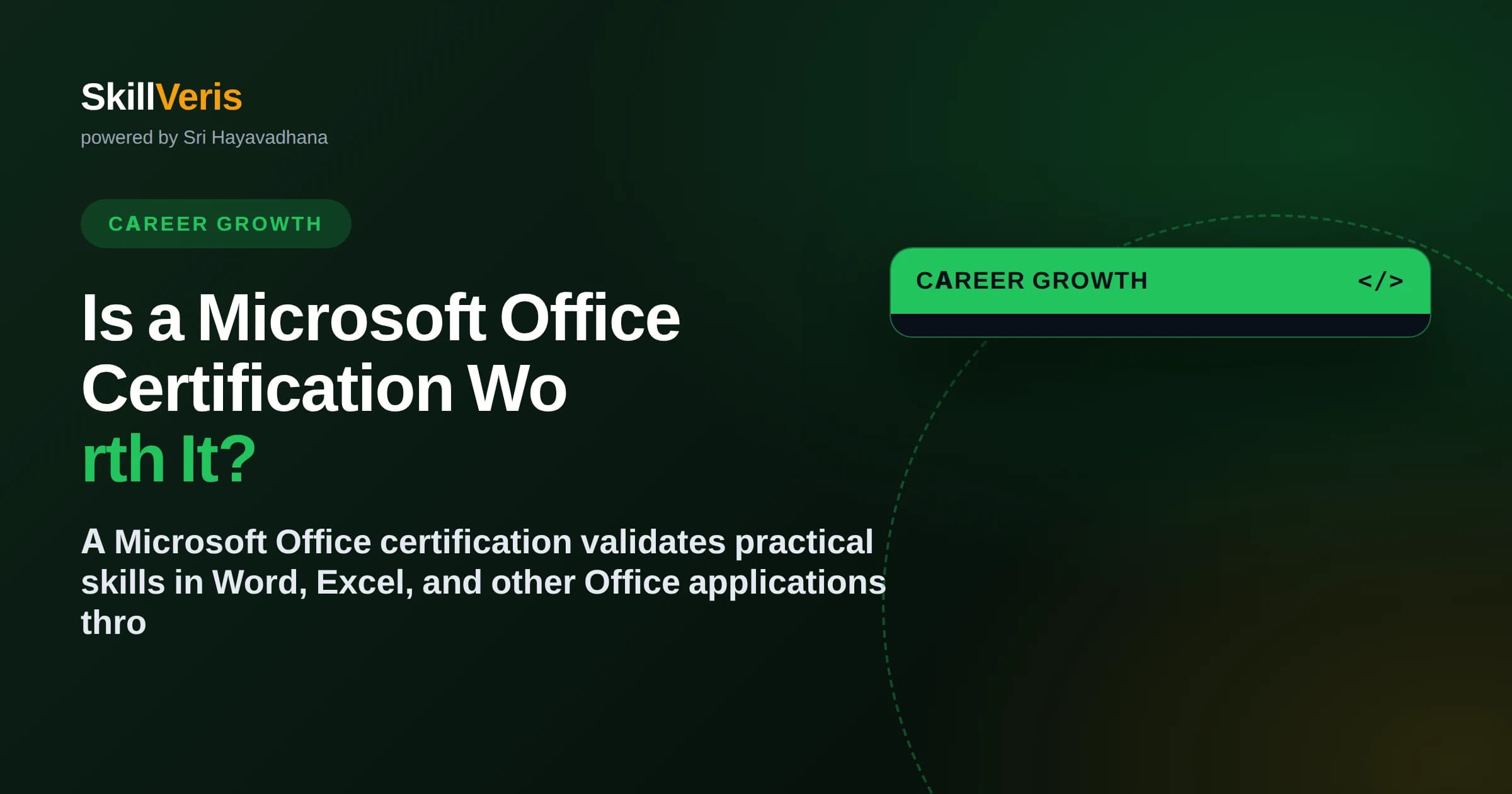 Is a Microsoft Office Certification Worth It?