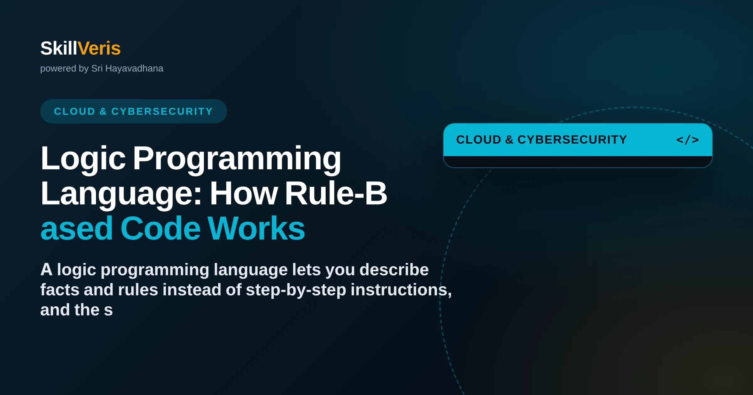 Logic Programming Language: How Rule-Based Code Works