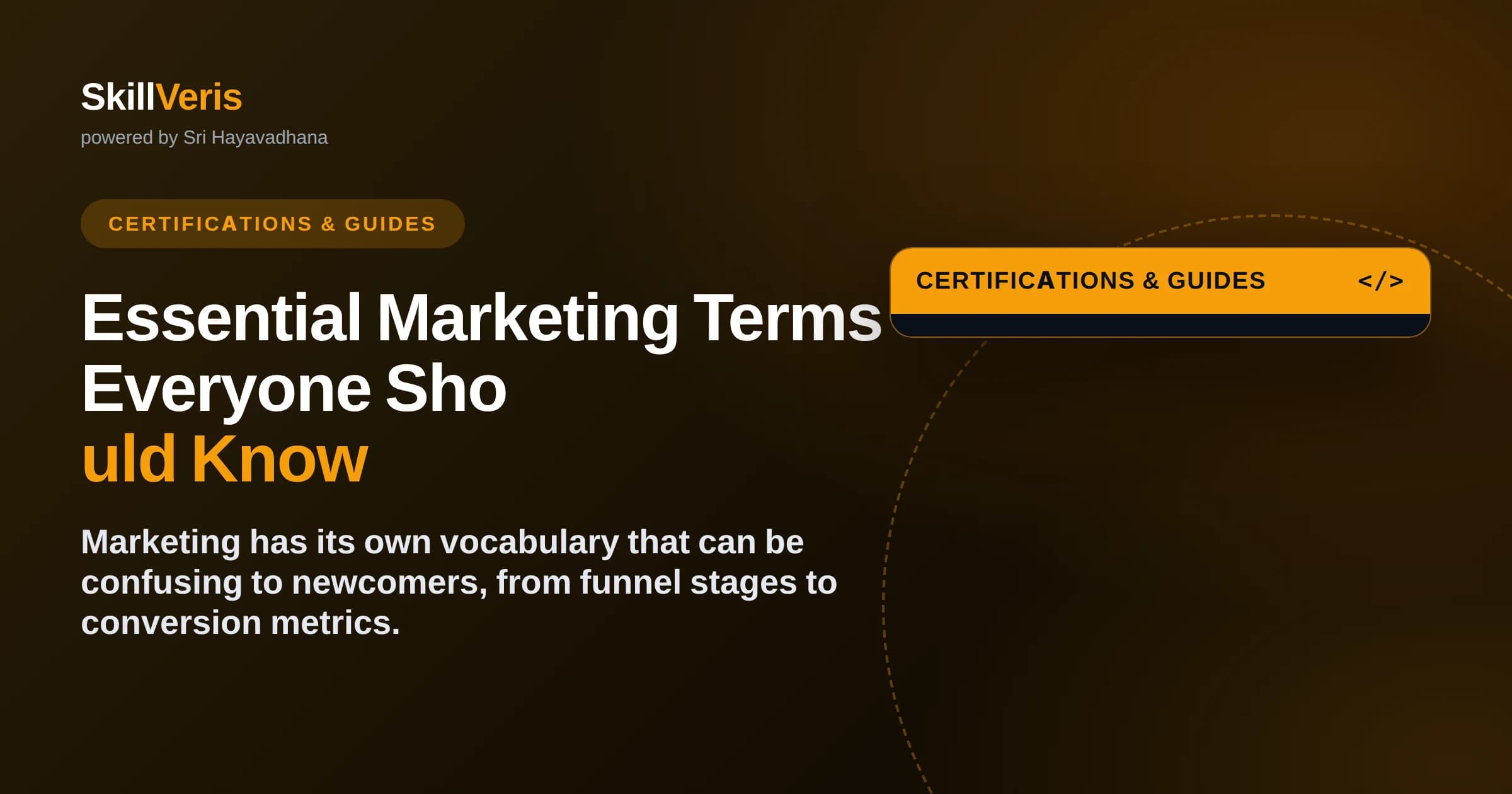 Essential Marketing Terms Everyone Should Know