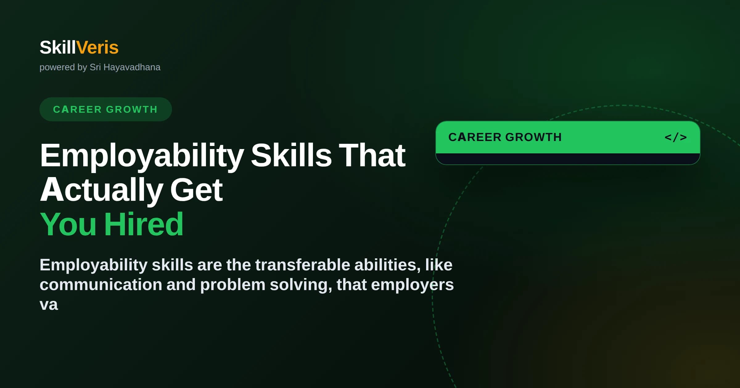 Employability Skills That Actually Get You Hired