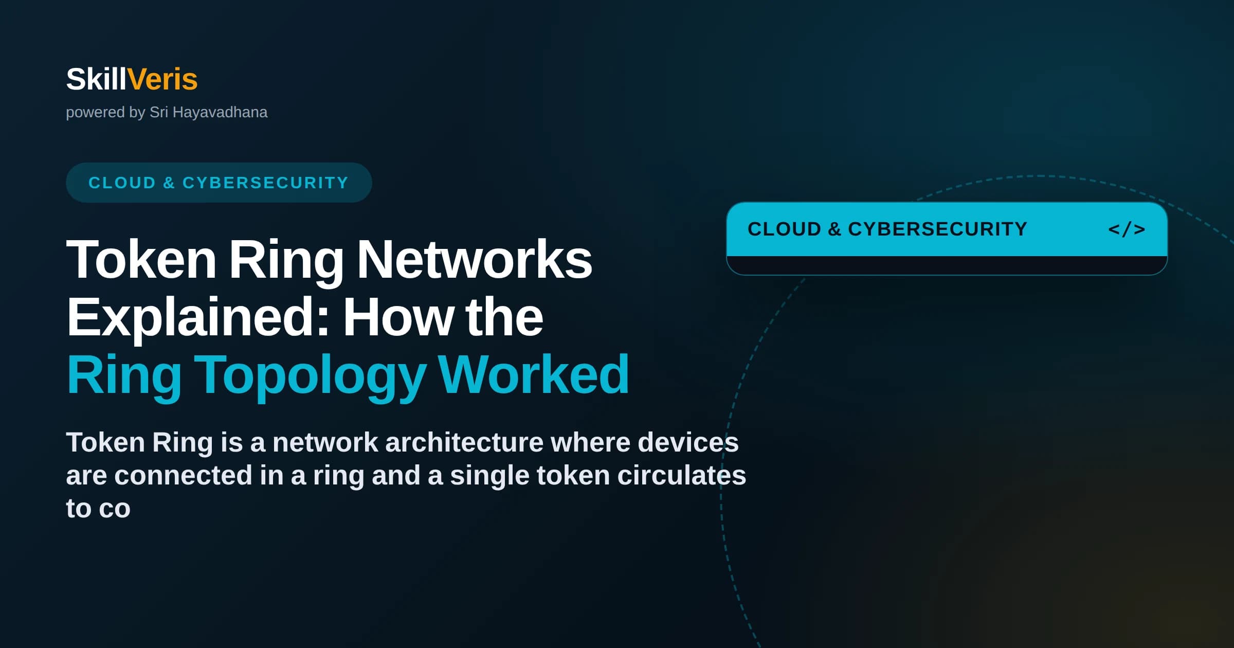Token Ring Networks Explained: How the Ring Topology Worked