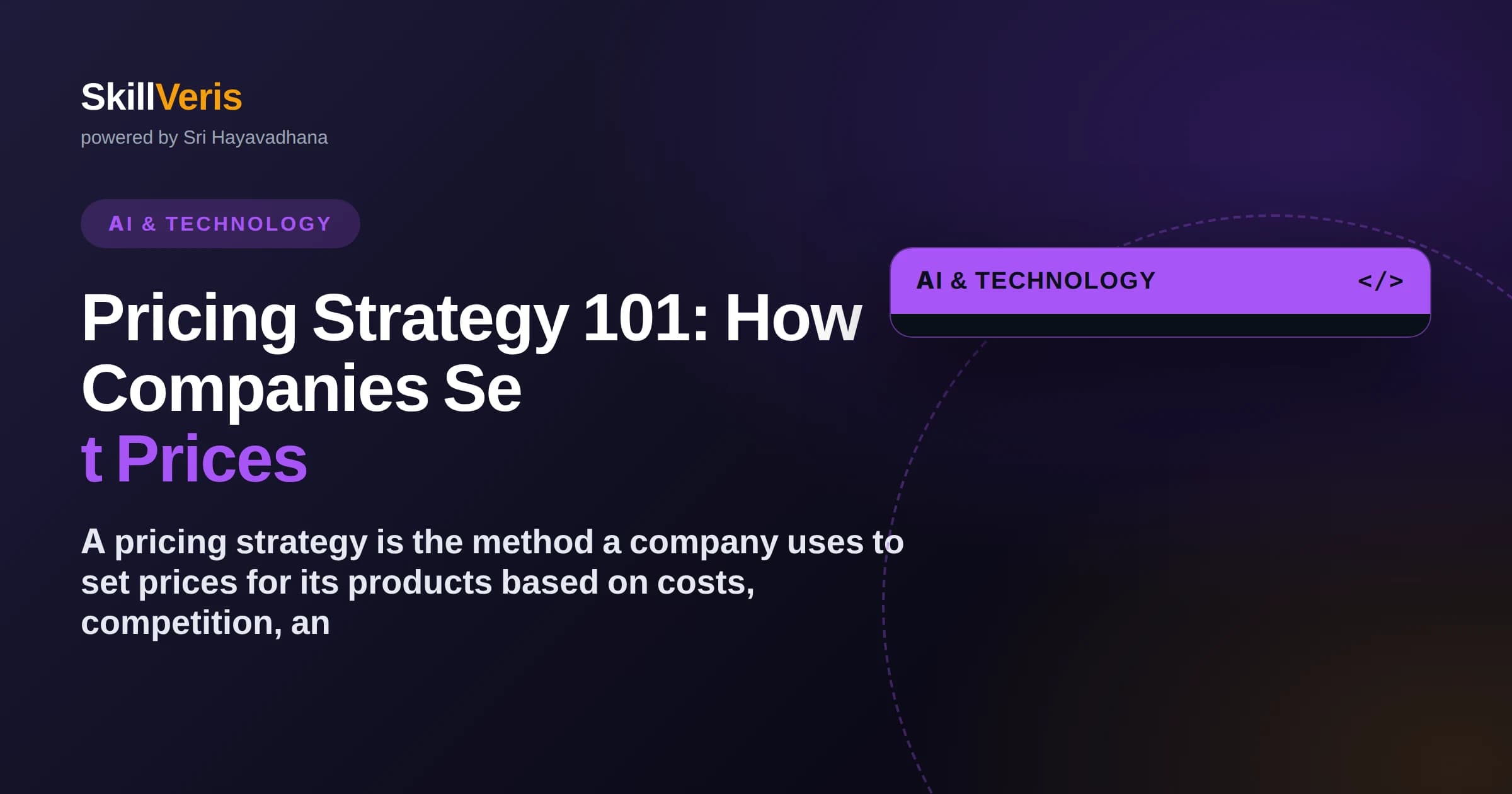 Pricing Strategy 101: How Companies Set Prices