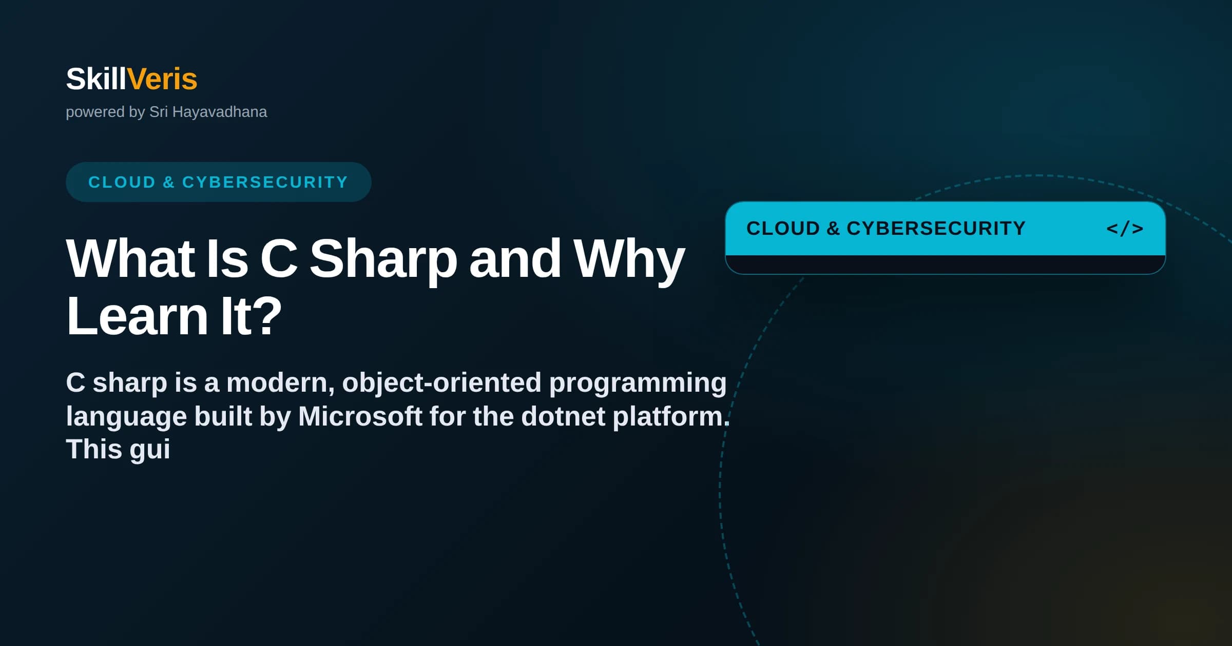 What Is C Sharp and Why Learn It?